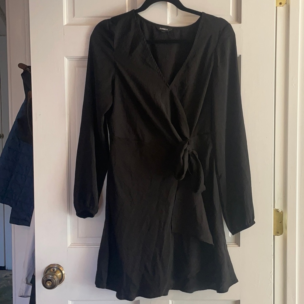 Express black dress